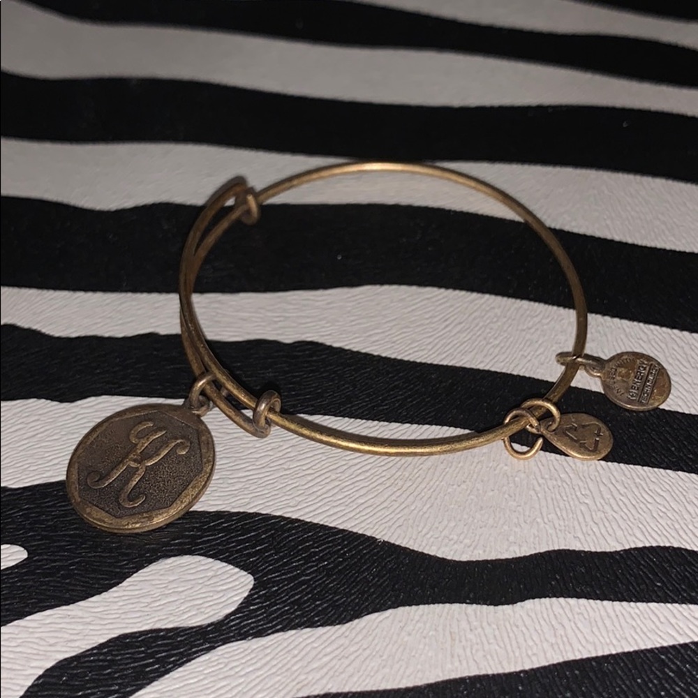 K initial Alex & Ani Bracelet
